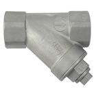 Тип фильтр DN40 нержавеющей стали y цены по прейскуранту завода-изготовителя стрейнера потока стрейнера SS316L 304 потока внутренний