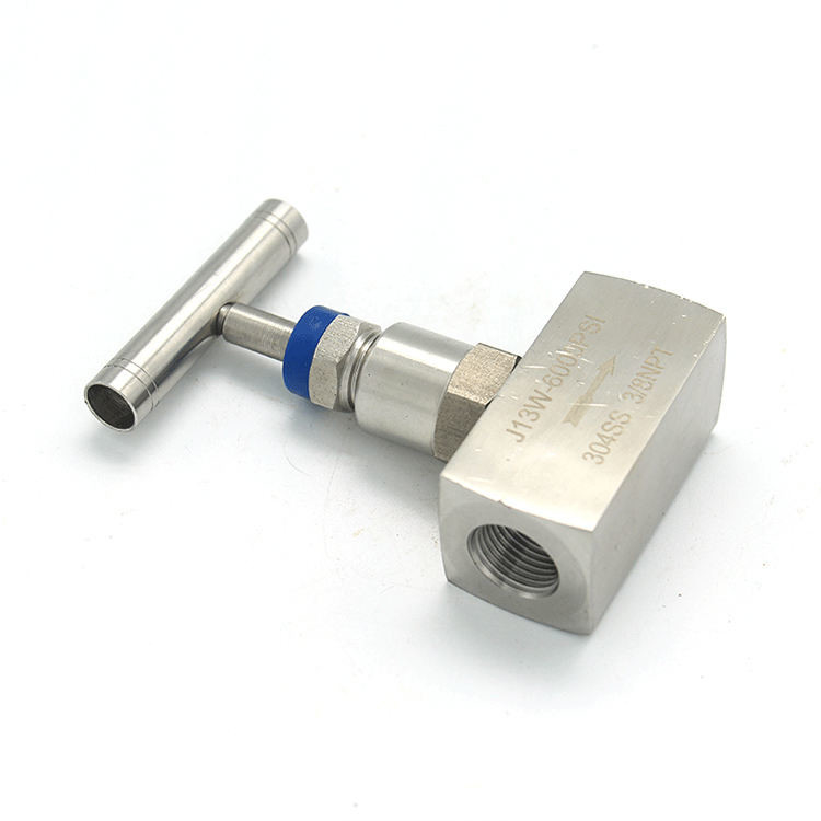 Нержавеющая сталь 316 запаса Адвокатуры 6000 Psi 1/2 &quot; NPT игольчатый клапан мини высокого давления нержавеющий