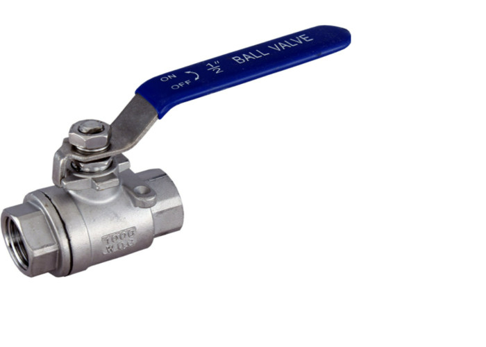 Нержавеющая сталь 316L BSP NPT Aohoy 304 вытягивает шариковый клапан гаечной резьбы ручки 2pc для воды