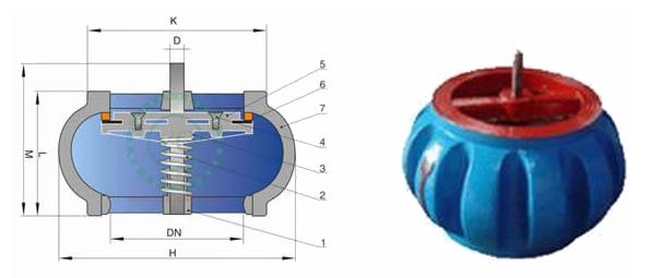 Дуктильный контрольный клапан шарового вентиля DN сопла утюга 600 PN16 с безмолвием и вафлей 0